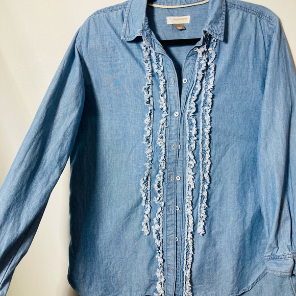 ANTHRO DENIM SHIRT - Picture 9 of 9